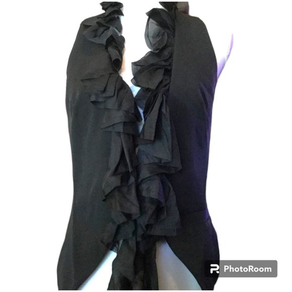 Elizabeth and James Women's Dramatic Ruffle Vest - Picture 2 of 6